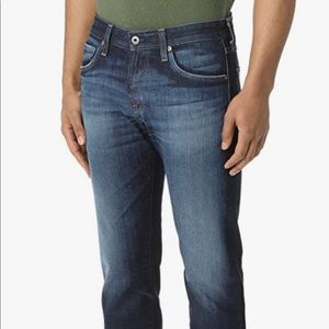 AG Adriano Goldschmied Men’s Matchbox Slim Straight Jeans